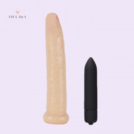 Silicone Dildo Realistic Dildo G Spot Clitoris Stimulation Vibrator Sex Toys for Women